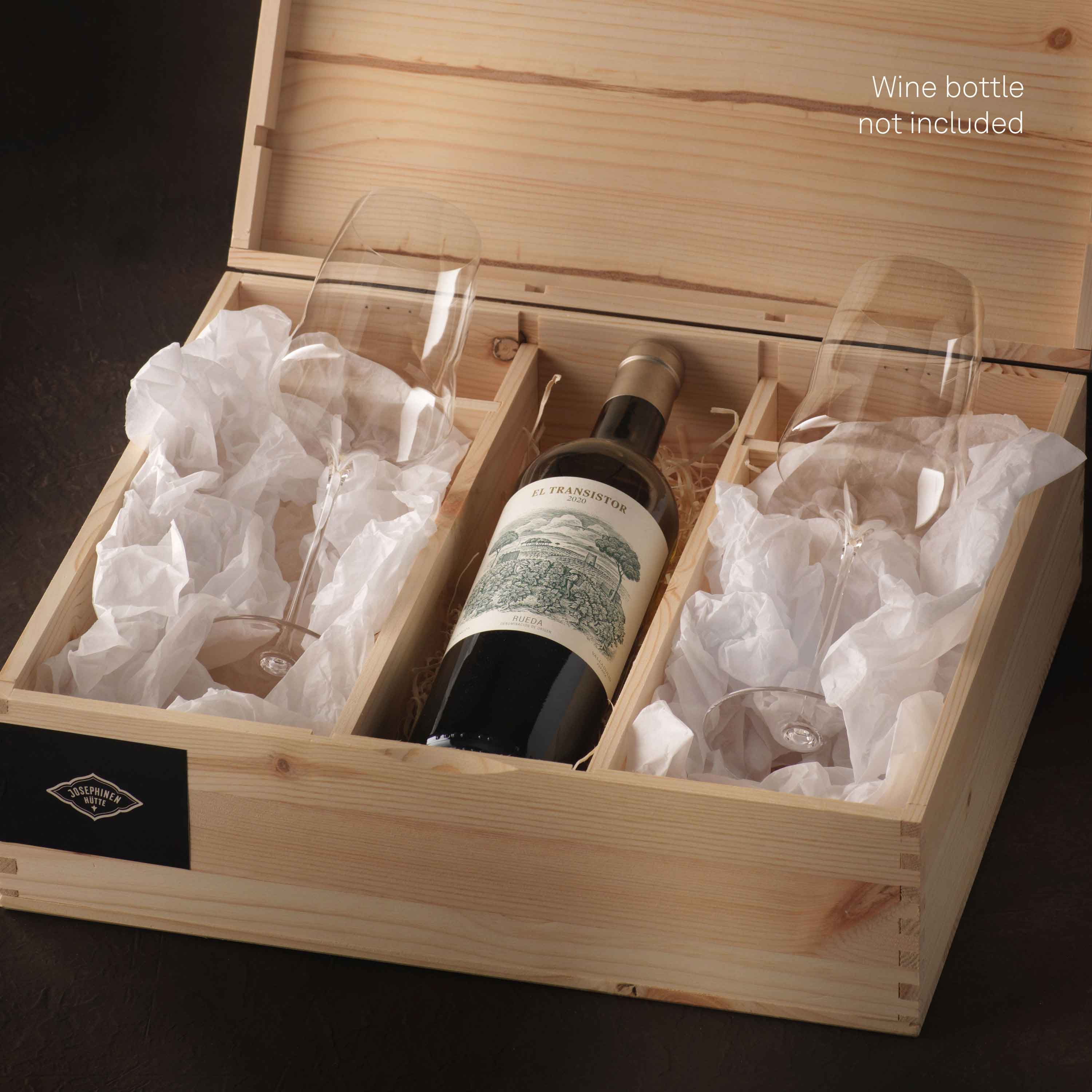 josephinenh-tte-josephine-geschenkbox-2er-set-gl-ser-in-holzkiste-mit-platz-f-r- image 3