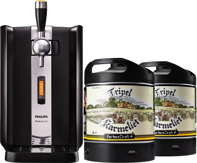 perfectdraft-bierzapfanlage-starterpaket-mit-2x-triple-karmeliet-6l image 1