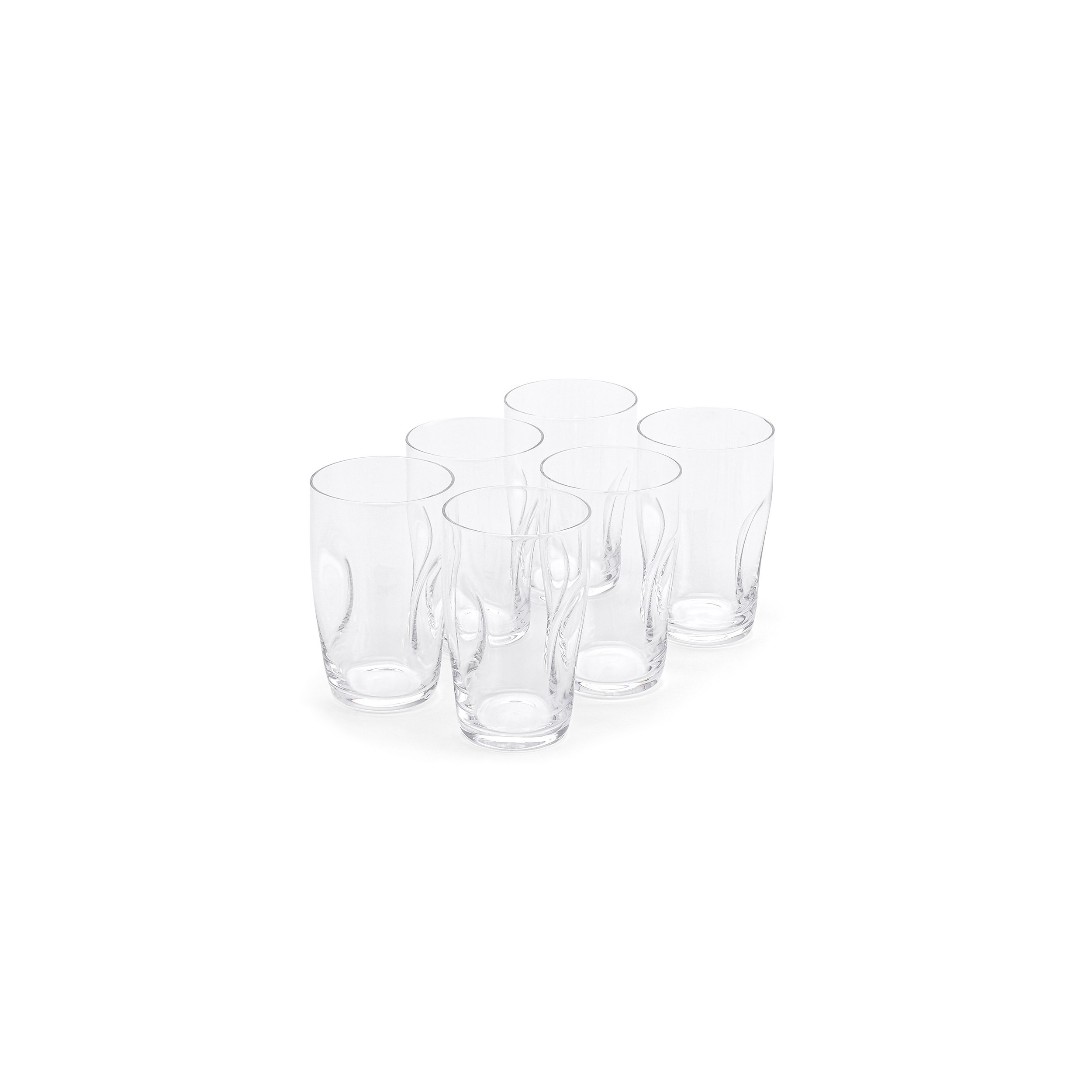 gabriel-glas-becher-gold-edition-125-ml-serie-aqua-6er-mundgeblasene-trinkbecher image 1