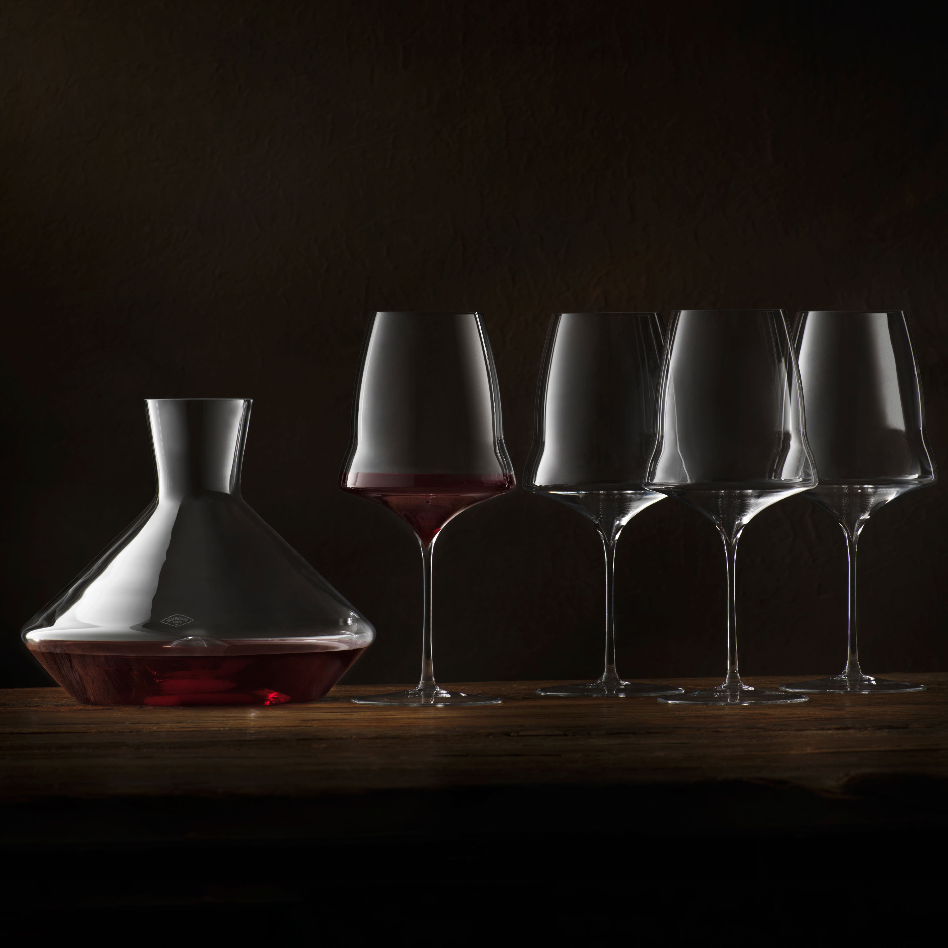 josephinenh-tte-josephine-rotwein-set-dekanter-brillant-4-gl-ser-n-3 image 1