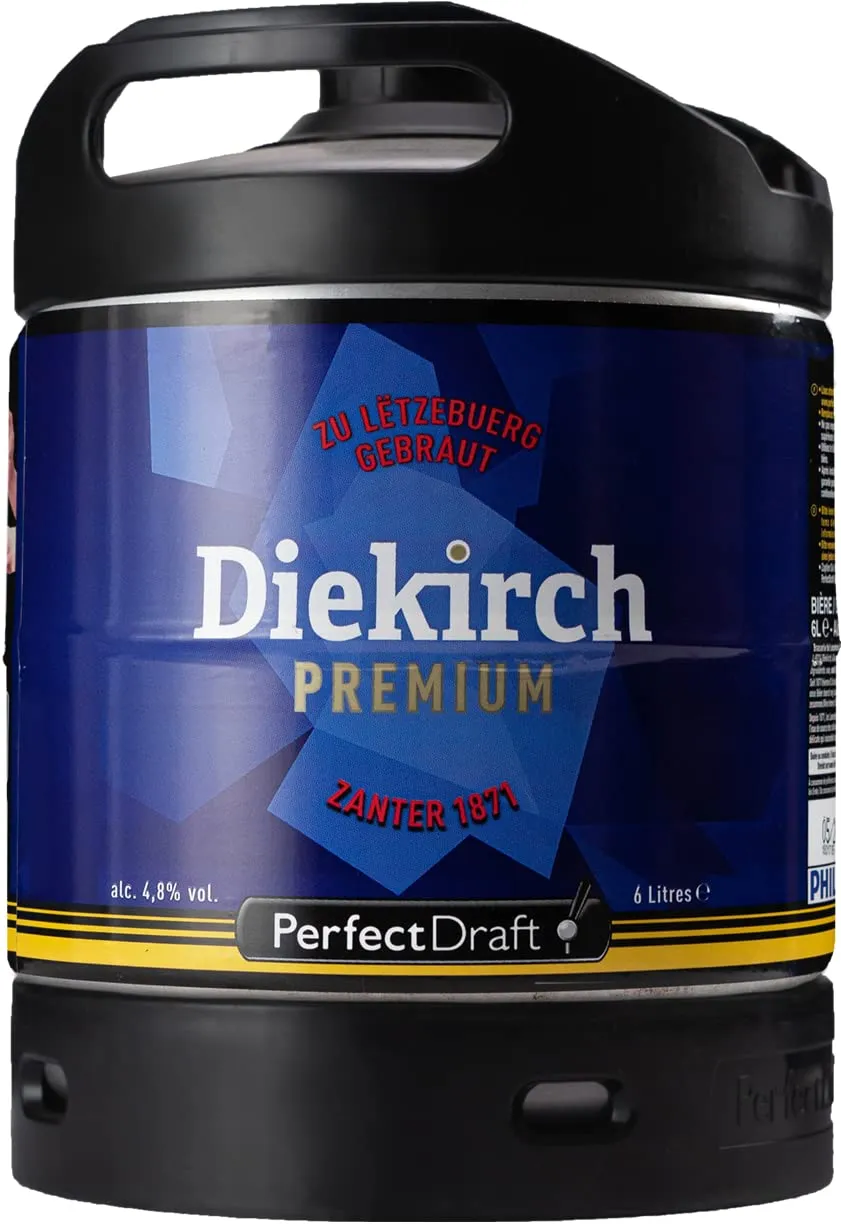 perfectdraft-diekirch-premium-pils-6-liter-fass-optimal-draft image 1