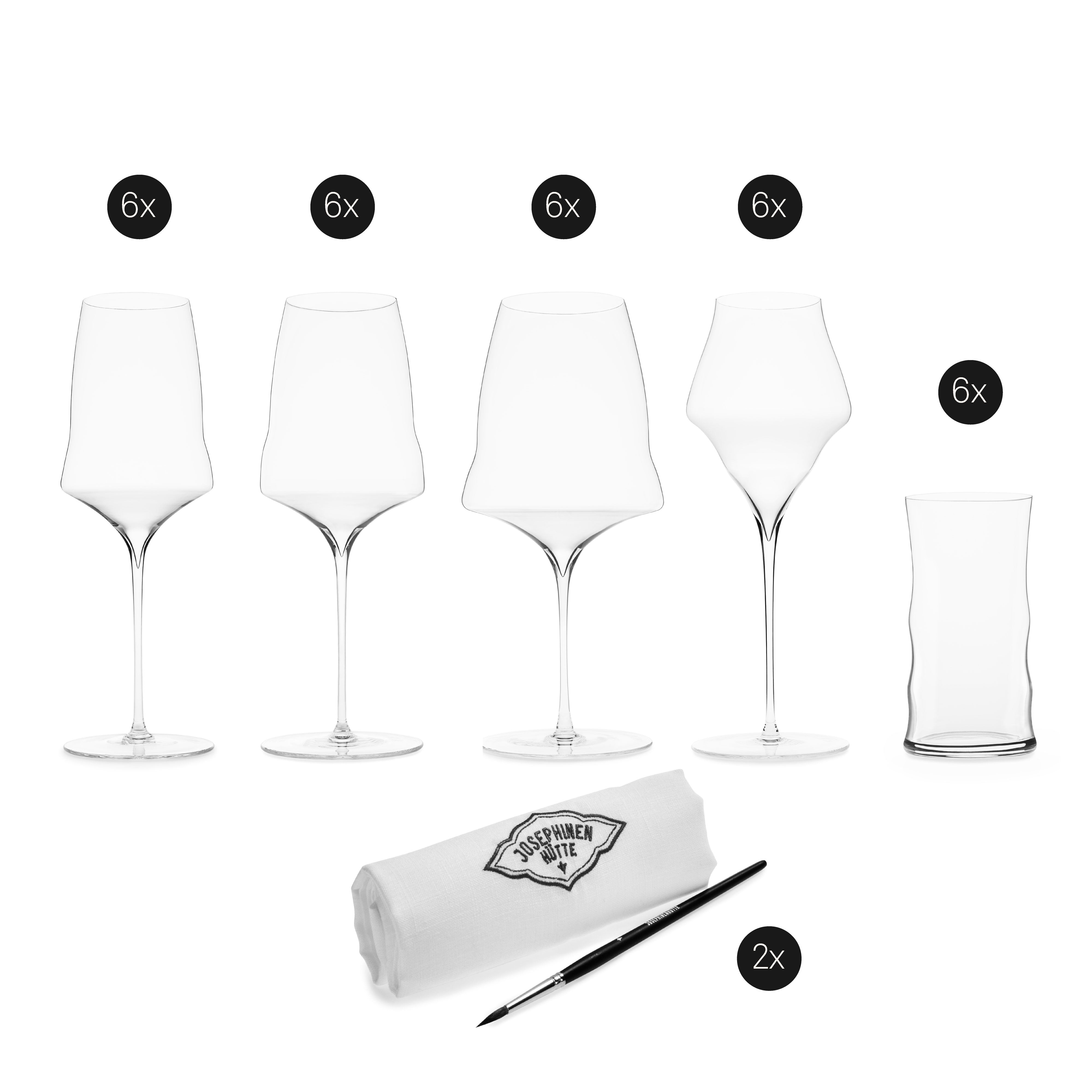 josephinenh-tte-josephine-fine-dining-set-mundgeblasene-gl-ser-f-r-gehobene-tisc image 4
