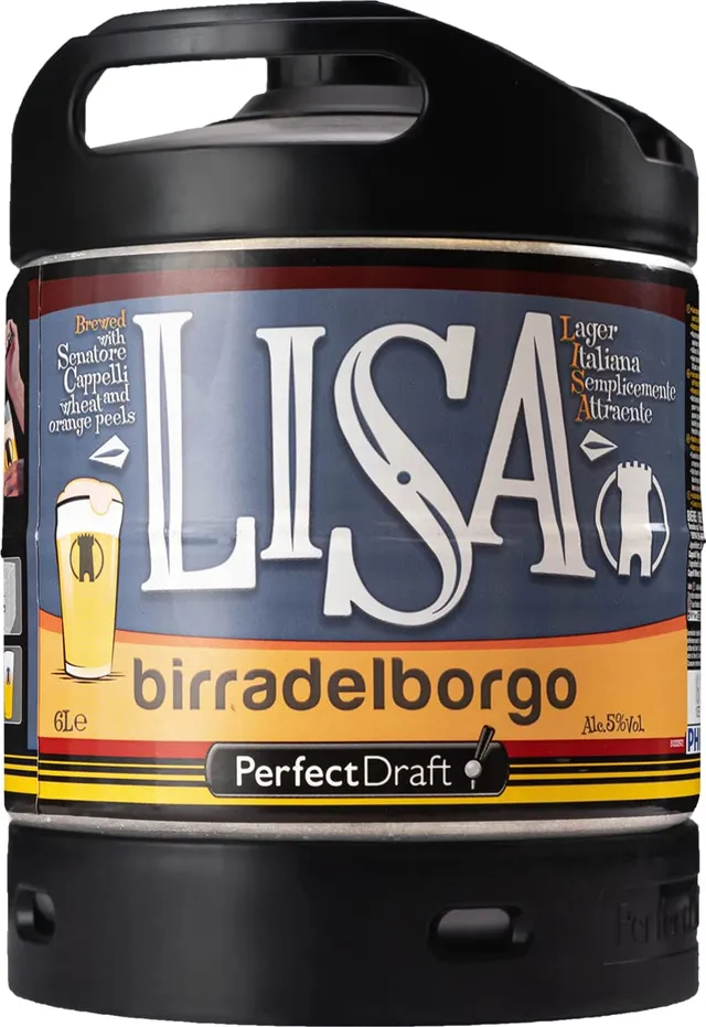 perfectdraft-6l-fass-lisa-bier-f-r-zapfanlage-inkl-5-pfand image 1