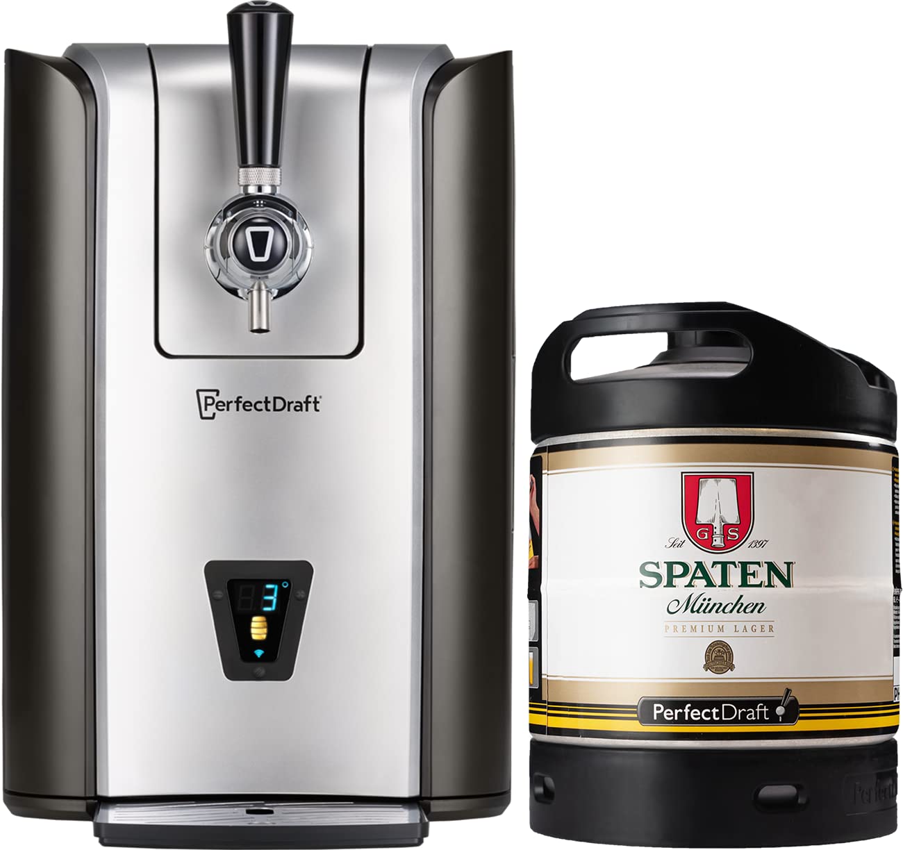 perfectdraft-pro-zapfanlage-mit-6l-fass-bier-corona-extra image 7